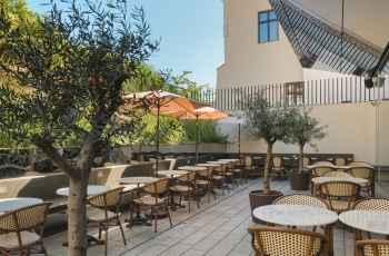 Burro restorano terasa, Vilnius